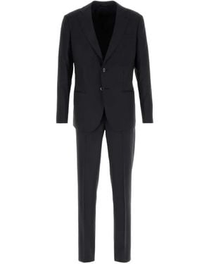 Giorgio Armani Welt-Pocket Suit - Black