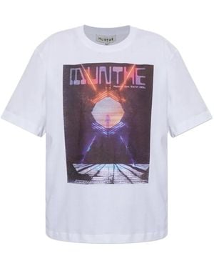 Munthe Graphic-Print T-Shirt - White