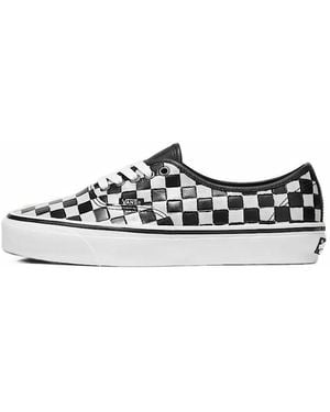Vans Baskets Otw Authentic 44 Vibram À Damier - White