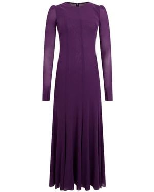 Philosophy Di Lorenzo Serafini Langärmeliges Maxikleid - Lila