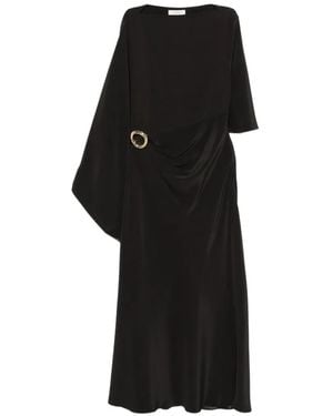 JOSEPH 'Joya' Dress Satin Twill - Black