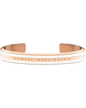 Daniel Wellington Logo-Engraved Striped Bracelet - Pink