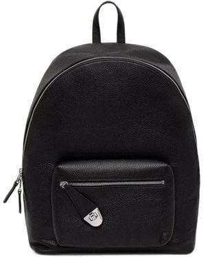 Coccinelle Gekörnter Rucksack - Schwarz