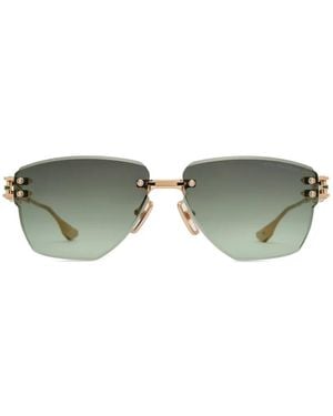 Dita Eyewear Geometric Sunglasses - Green