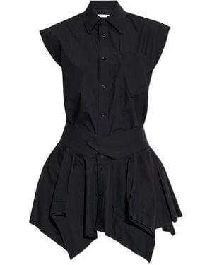 Alexander Wang Layered Shirt Dress - Black