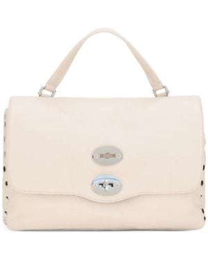 Zanellato Postina Daily Leather Tote Bag - Natural