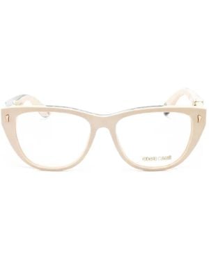 Roberto Cavalli Cat-Eye Glasses - Natural