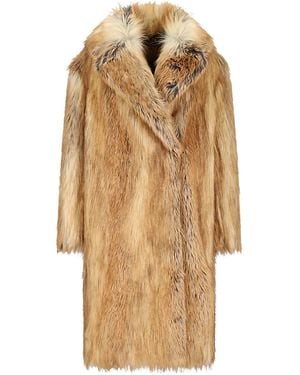 BB COUTURE Faux Fur Coat - ナチュラル