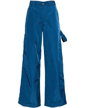 Cynthia Rowley Pantaloni Con Stampa - Blu