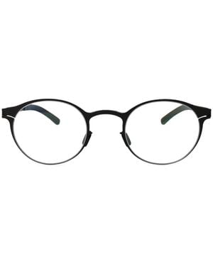 Mykita Isaac Brille Mit Rundem Gestell - Schwarz