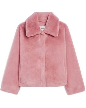 Apparis Elis Collared Jacket - Pink
