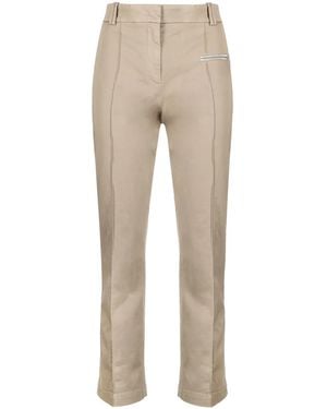 Fabiana Filippi Straight-Leg Trousers - Natural