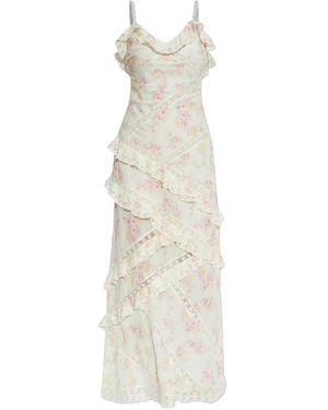 LoveShackFancy Abito Nocelle - Bianco