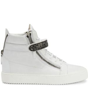 Giuseppe Zanotti Cony Deluxe ハイカット スニーカー - ホワイト