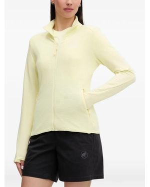 Jack Wolfskin Litestride Zip-Up Sweatshirt - Natural