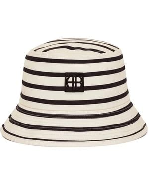 Anine Bing Nicks Bucket Hat - White