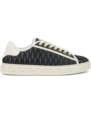 Versace Barocco Greca Sneakers - Schwarz