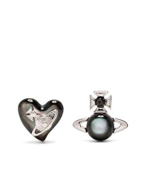 Vivienne Westwood Orecchini Thomasina - Bianco