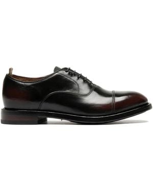 Officine Creative Leren Oxford Schoenen - Zwart