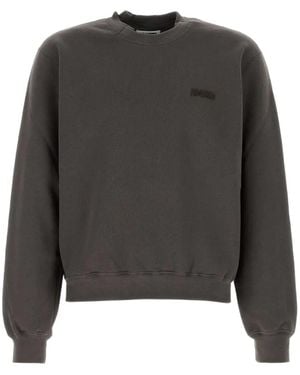 Magliano Logo-Embroidered Sweatshirt - Grey