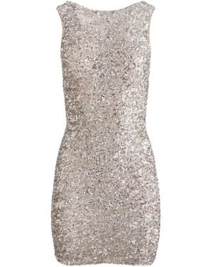 Alice + Olivia Celia Mini Dress - Gray