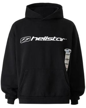 HELLSTAR Sudadera Marathon Con Capucha Y Logo - Negro