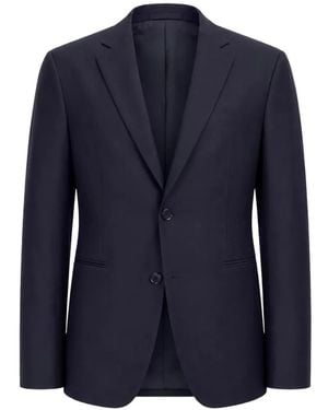DRYKORN Single-Breasted Notch-Lapel Blazer - Blue