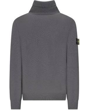 Stone Island Pullover mit Kompass - Grau