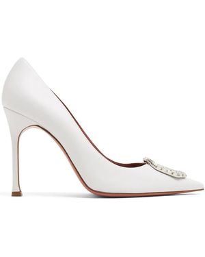 AMINA MUADDI Pumps Camelia 105Mm - Bianco