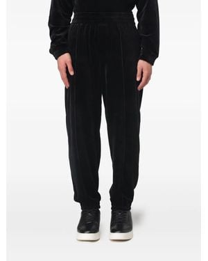 Emporio Armani Pleated-Details Pants - Black