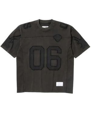 Supreme X Mm6 Maison Margiela Football Jersey - Black