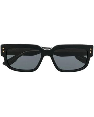 Gucci グッチ・アイウェア スクエアフレーム サングラス - ブラック