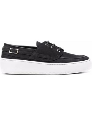 Sergio Rossi Platform Low-Top Trainers - Black