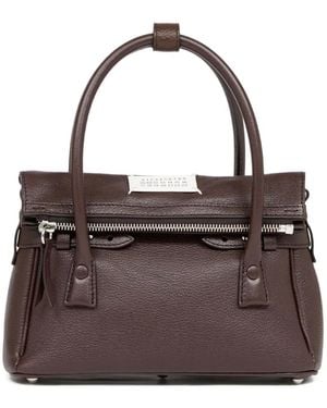 Maison Margiela Bolso shopper 5AC con logo - Marrón