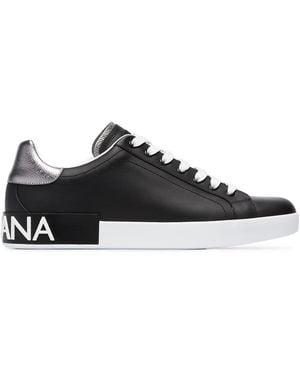 Dolce & Gabbana ポルトフィーノ スニーカー - ブラック