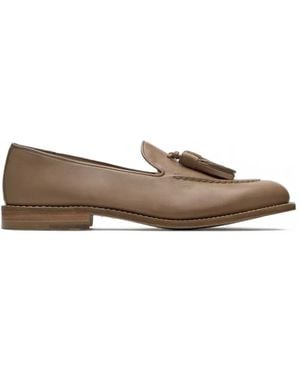 Lottusse Bari Tassel-Detail Loafers - Brown