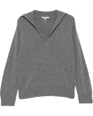 Barena Duse Sailor-Collar Jumper - Grey