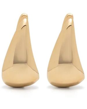 Anita Ko 18K Claw-Shaped Earrings - Metallic