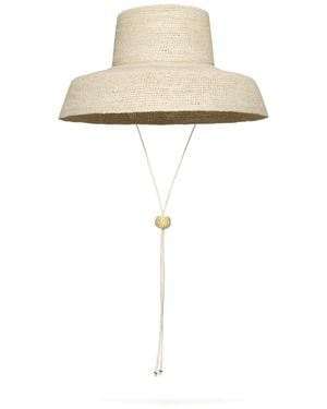 Johanna Ortiz Fierce Muse Hat - White
