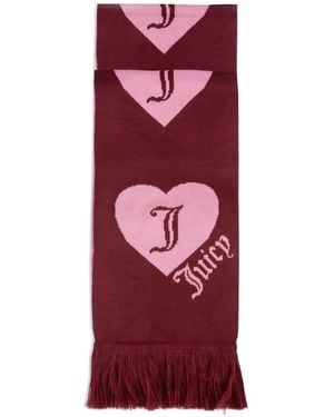 Juicy Couture Schal Mit Fransen - Rot