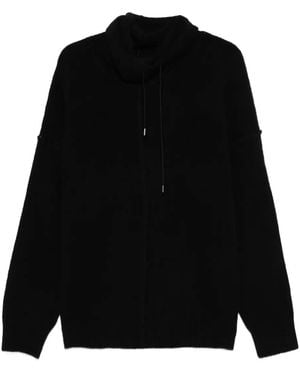 Isabel Benenato カウルネック プルオーバー - ブラック