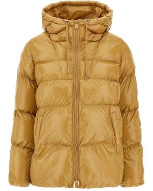 Pinko Quilted Padded Jacket - Yellow