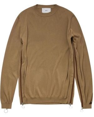 Setchu Jersey Con Detalle De Cremallera - Neutro