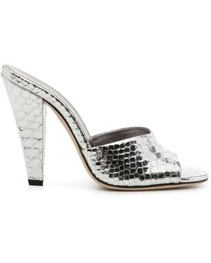 Paris Texas 105Mm Olivia Sandals - White