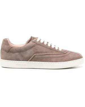 Fabiana Filippi Baskets En Daim À Ornements De Perles - Brown