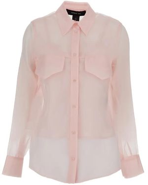 FEDERICA TOSI Chemise Manches Longuesà Poches À Rabat - Pink