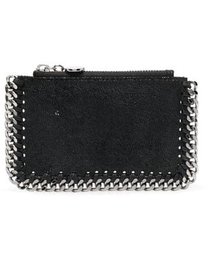 Stella McCartney Kartenetui Mit Zierkette - Schwarz