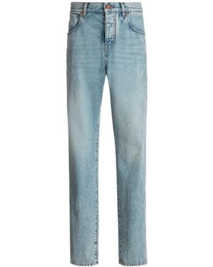 Balmain Jeans Azzurri Taglio Comodo - Blu