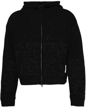 RRR123 Zip Hoodie - Black