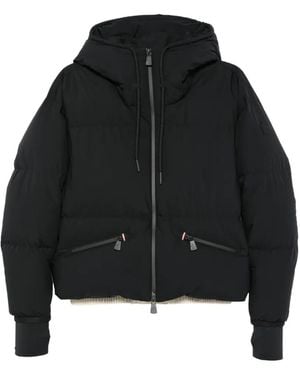 Moncler Allesaz Hooded Puffer Jacket - Black